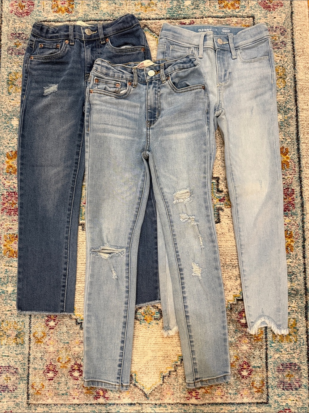 Girls Jean bundle size 7